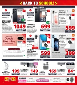 Pagina 2 del volantino Comet Back To School