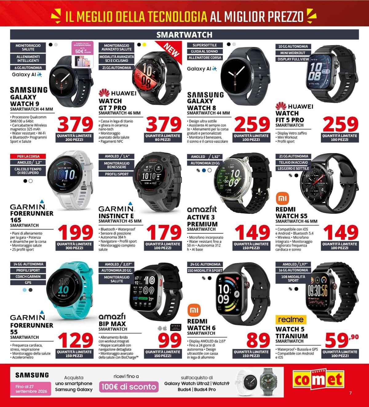 Pagina 7. del volantino Comet - Back To School