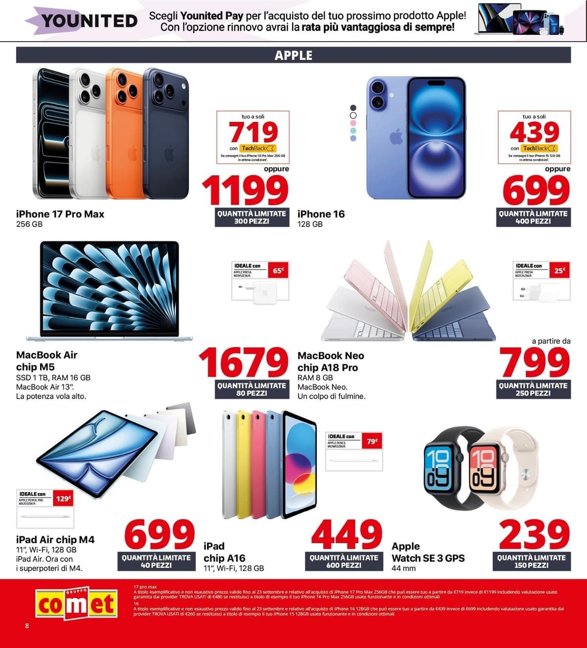 Pagina 8. del volantino Comet - Back To School