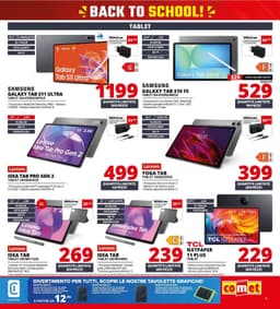 Pagina 9 del volantino Comet Back To School