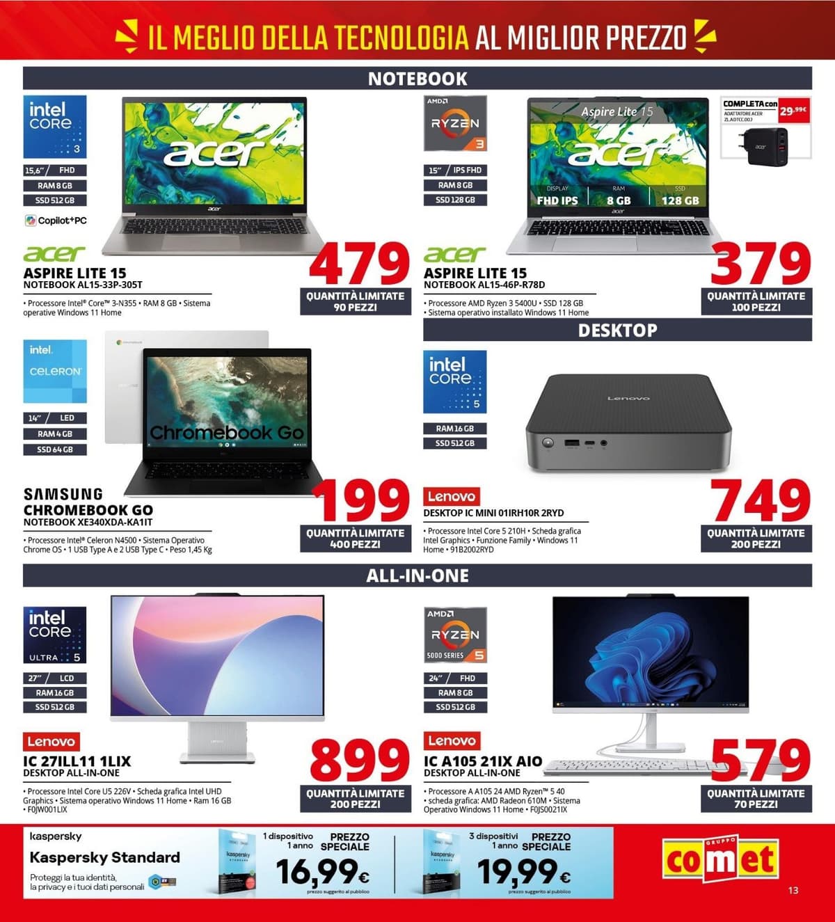 Pagina 13. del volantino Comet - Back To School