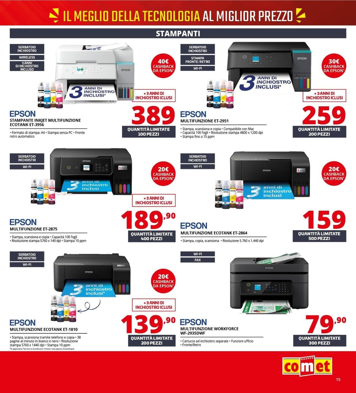 Pagina 15. del volantino Comet - Back To School