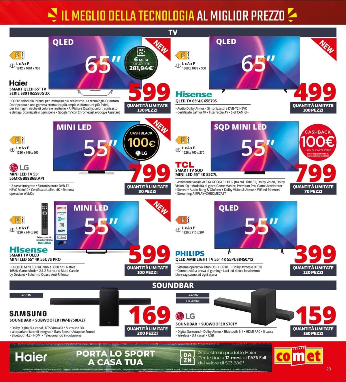 Pagina 23. del volantino Comet - Back To School