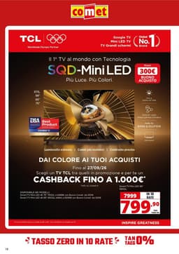 Pagina 18 del volantino Comet Speciale Audio E Video
