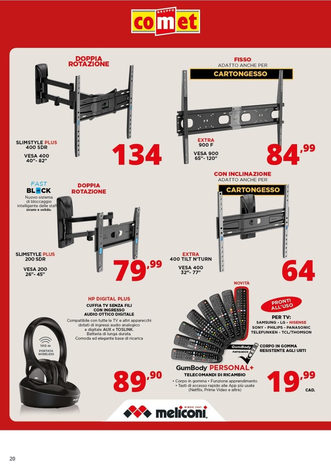 Pagina 20. del volantino Comet - Speciale Audio E Video