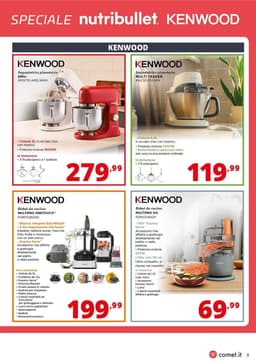 Pagina 3 del volantino Comet Nutribullet e Kenwood