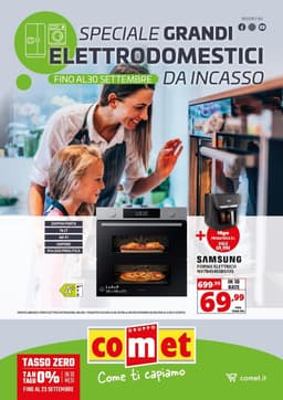 Pagina 1 del volantino Comet Grandi  Elettrodomestici Da Incasso