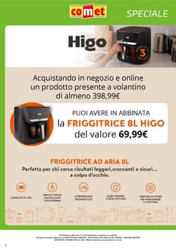 Pagina 2 del volantino Comet Grandi  Elettrodomestici Da Incasso