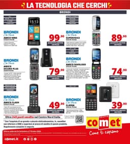 Pagina 39 del volantino Comet Il Meno Caro Ti Costa La Metà