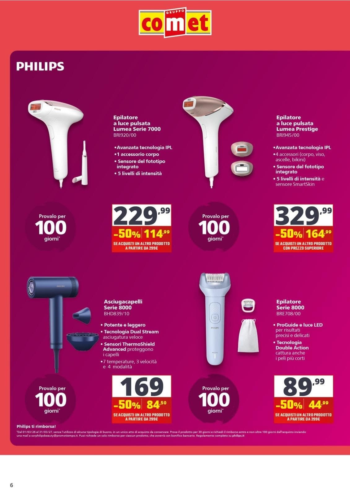 Pagina 6. del volantino Comet - Philips