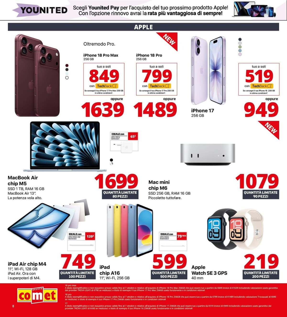 Pagina 8. del volantino Comet - Fino Al -50%