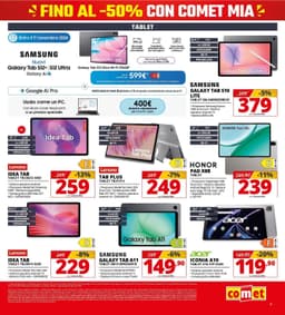 Pagina 9 del volantino Comet Fino Al -50%