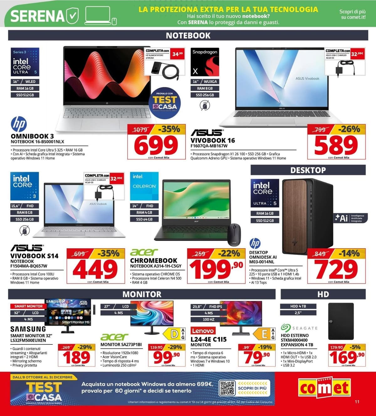Pagina 11. del volantino Comet - Fino Al -50%