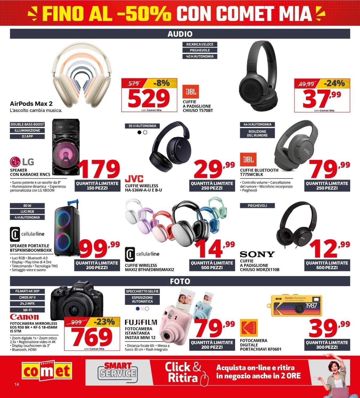 Pagina 14. del volantino Comet - Fino Al -50%