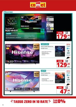 Pagina 10 del volantino Comet Audio