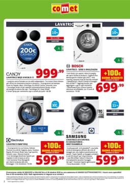Pagina 2 del volantino Comet Lavaggio E Asciugatura