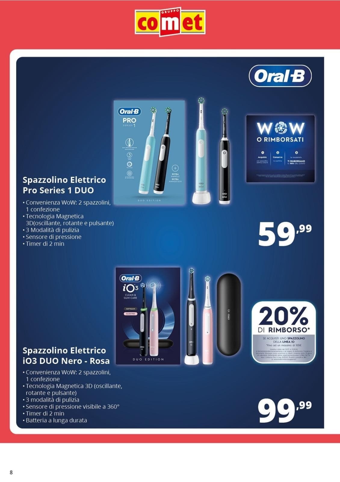 Pagina 8. del volantino Comet - Beauty