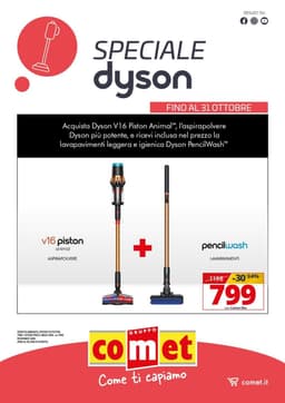 Pagina 1 del volantino Comet Dyson