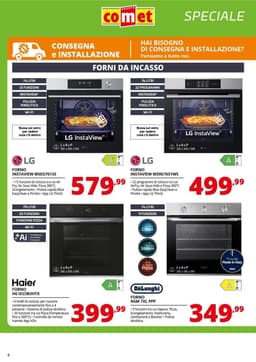 Pagina 4 del volantino Comet Grandi Elettrodomestici