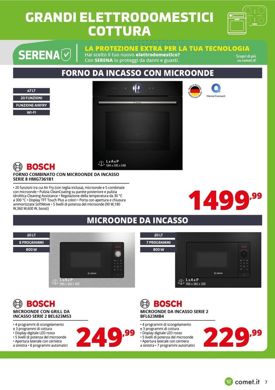 Pagina 7. del volantino Comet - Grandi Elettrodomestici