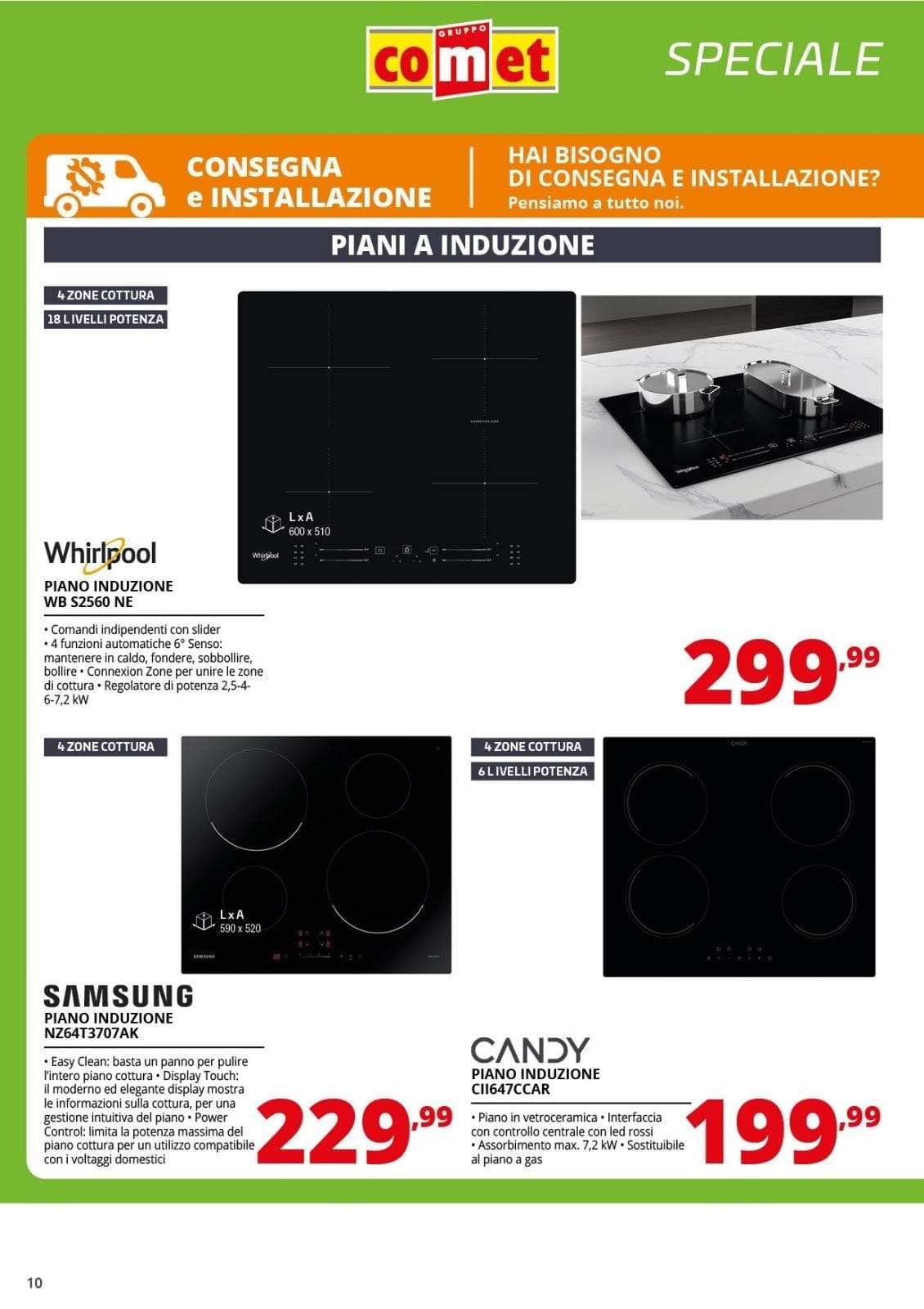 Pagina 10. del volantino Comet - Grandi Elettrodomestici