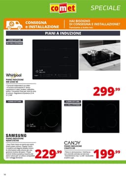 Pagina 10 del volantino Comet Grandi Elettrodomestici