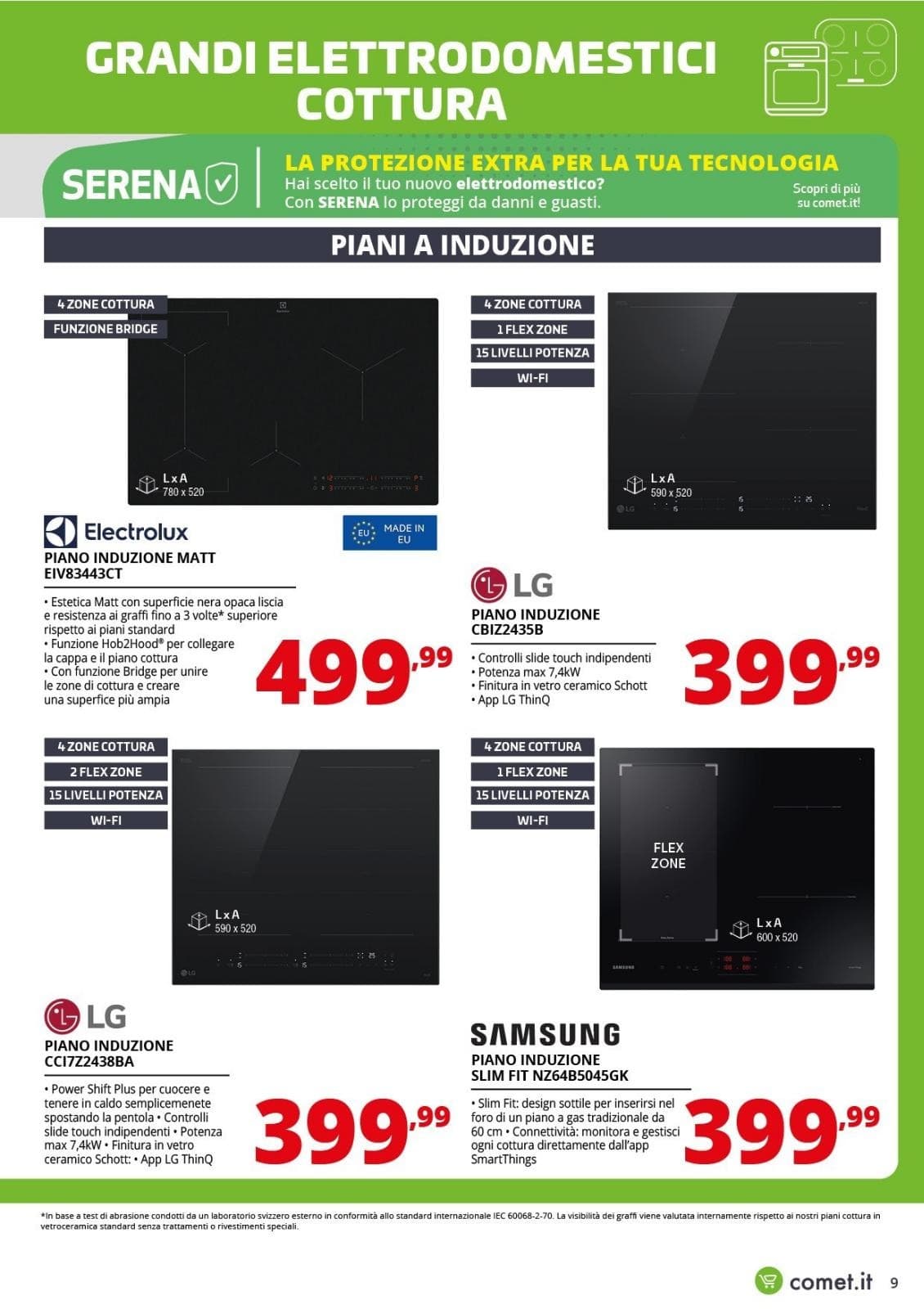 Pagina 9. del volantino Comet - Grandi Elettrodomestici