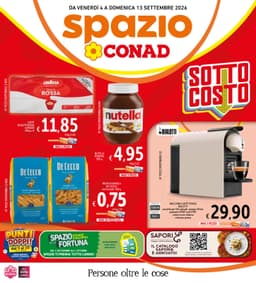 Pagina 1 del volantino Conad Spazio - Sottocosto (Lazio)