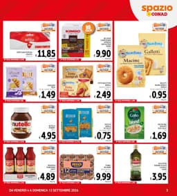 Pagina 3 del volantino Conad Spazio - Sottocosto (Lazio)
