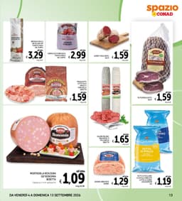 Pagina 13 del volantino Conad Spazio - Sottocosto (Lazio)