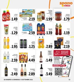 Pagina 23 del volantino Conad Spazio - Sottocosto (Lazio)