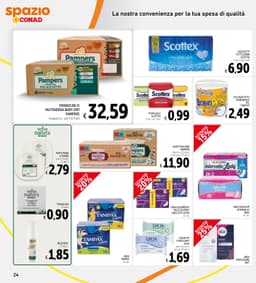 Pagina 24 del volantino Conad Spazio - Sottocosto (Lazio)