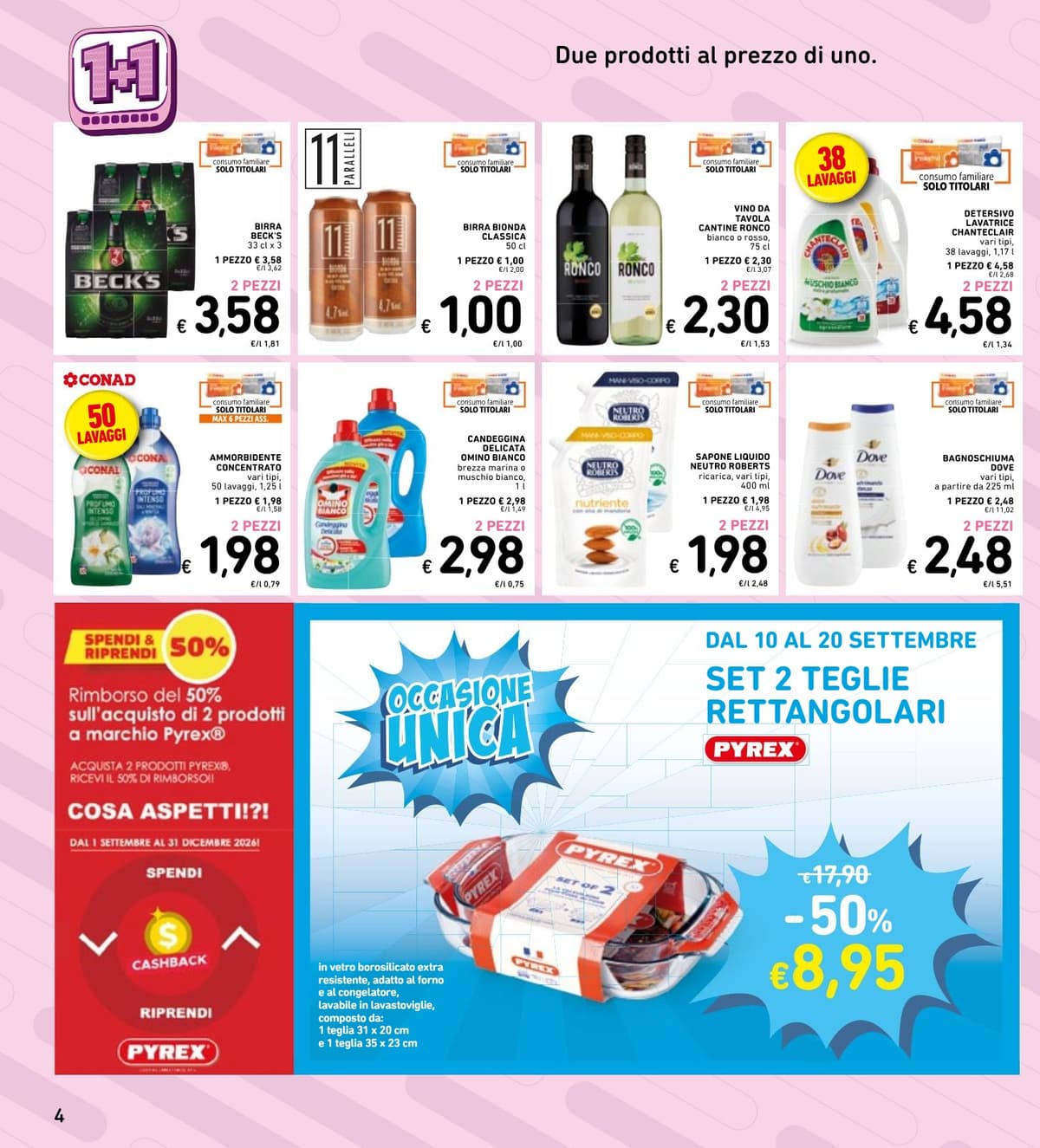 Pagina 31. del volantino Conad - Spazio - Sottocosto (Lazio)