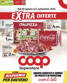 Pagina 1 del volantino Coop Extra Offerte Superstore(Lombardia)