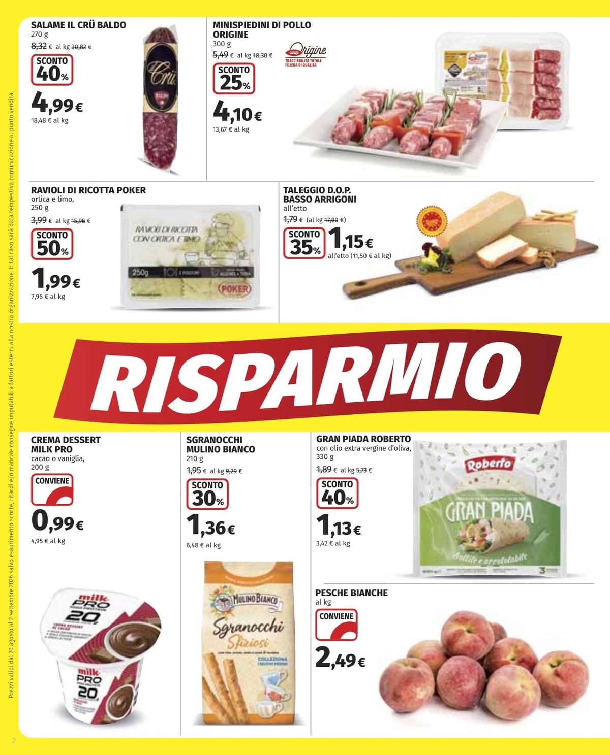 Pagina 2. del volantino Coop - Extra Offerte Superstore(Lombardia)