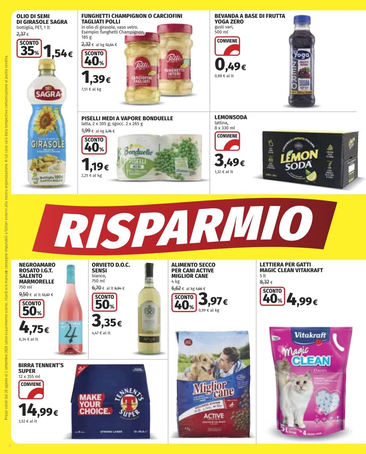 Pagina 4. del volantino Coop - Extra Offerte Superstore(Lombardia)
