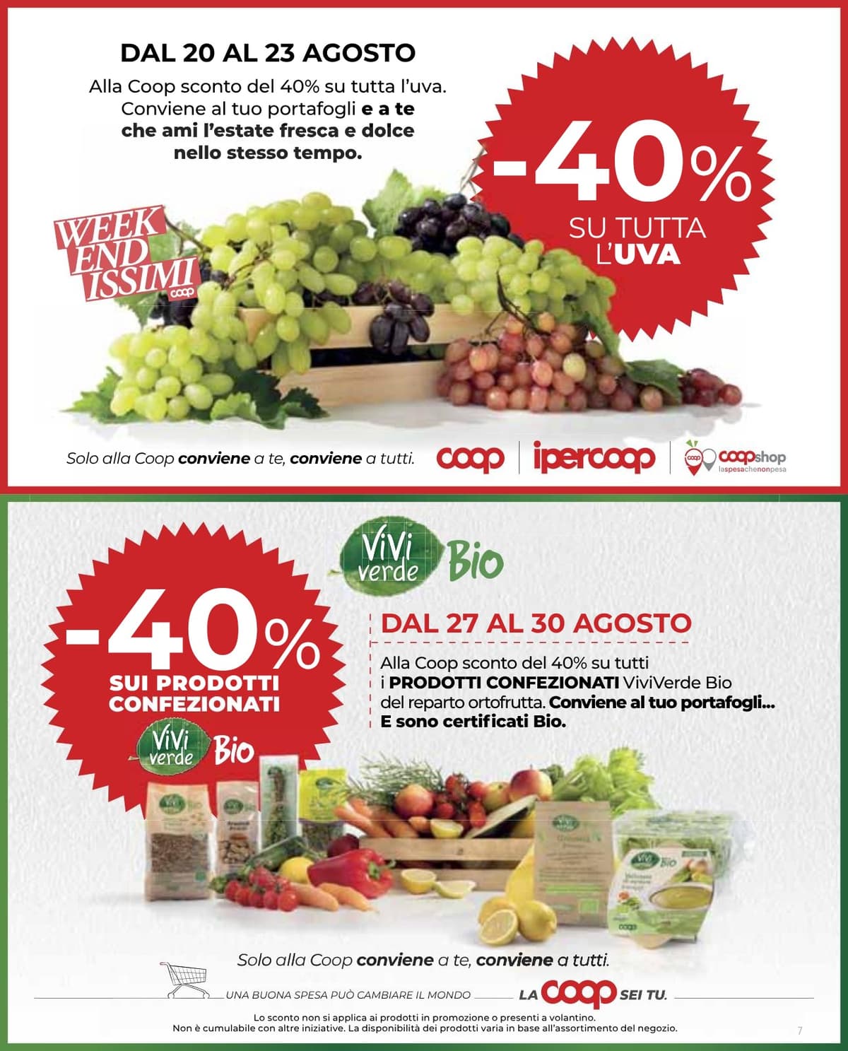 Pagina 7. del volantino Coop - Extra Offerte Superstore(Lombardia)