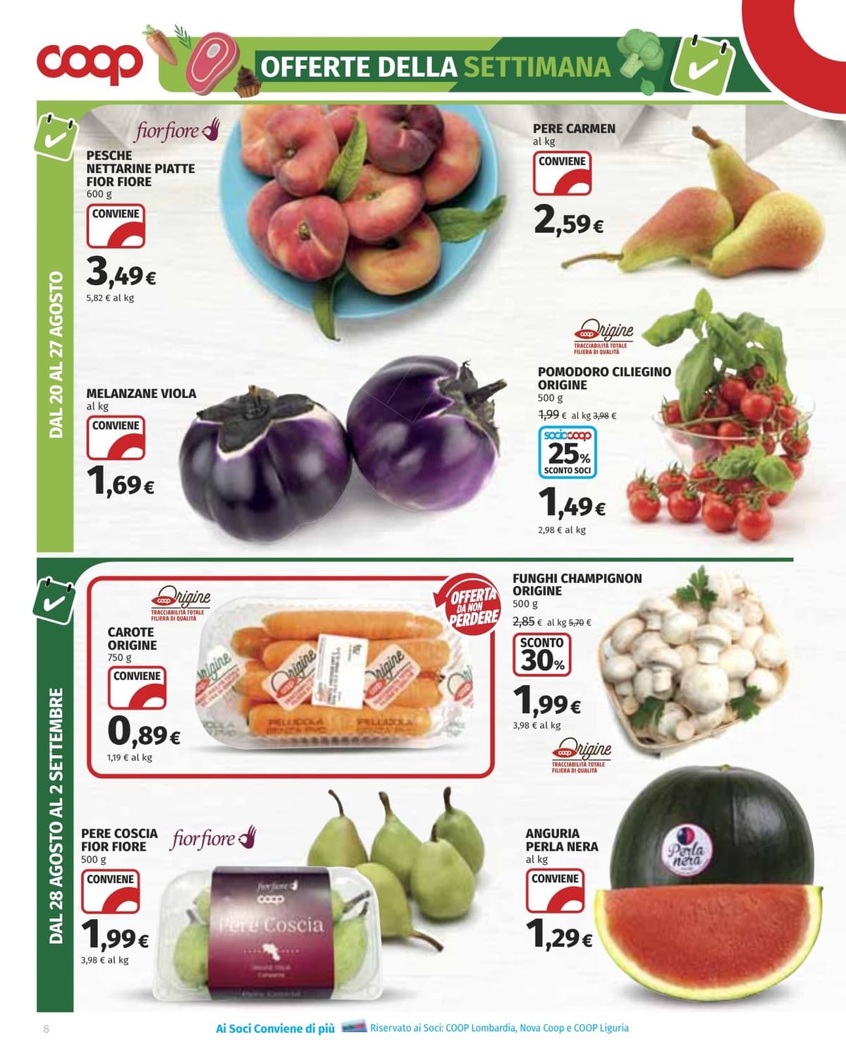 Pagina 8. del volantino Coop - Extra Offerte Superstore(Lombardia)