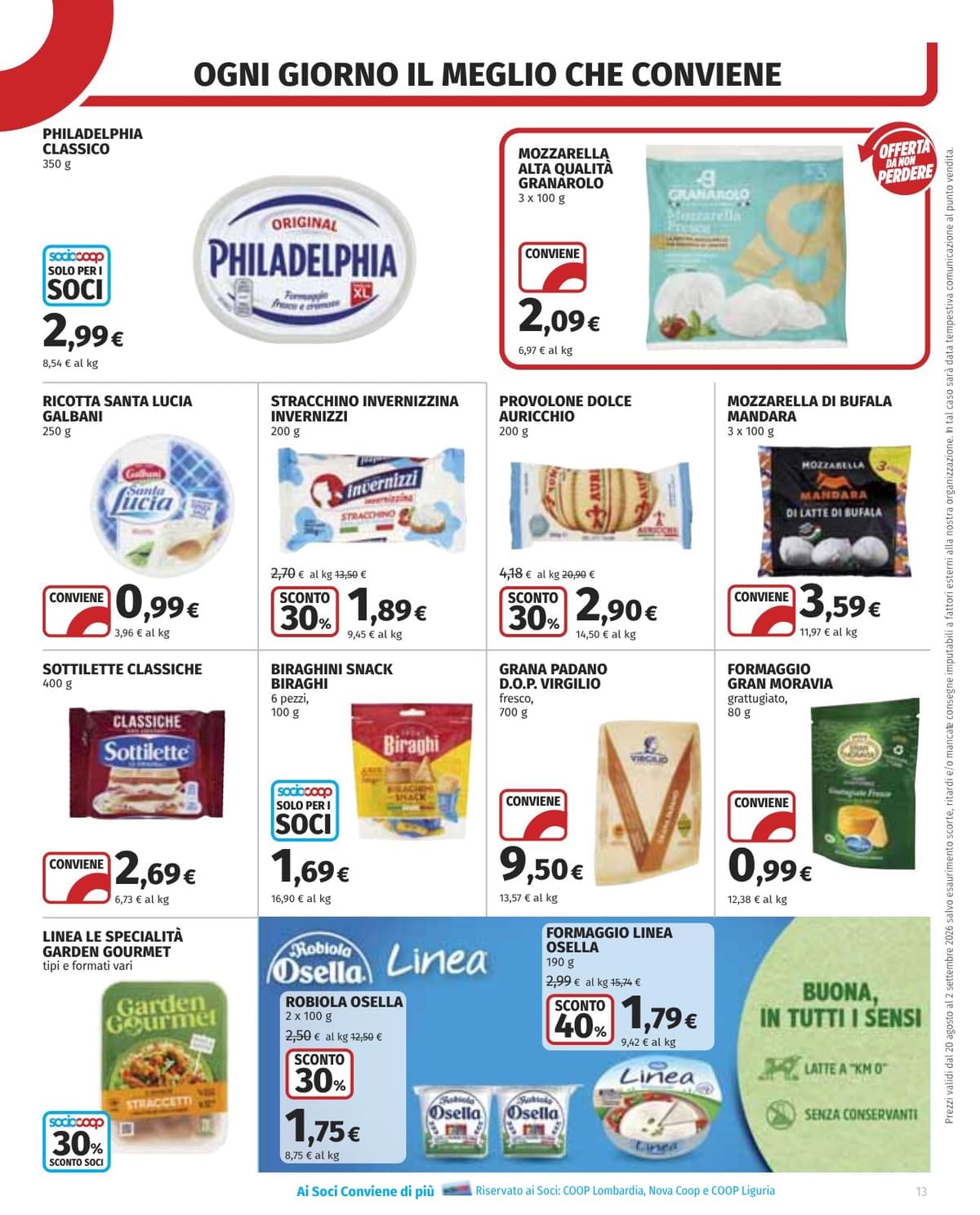 Pagina 13. del volantino Coop - Extra Offerte Superstore(Lombardia) dal 23/08/2026