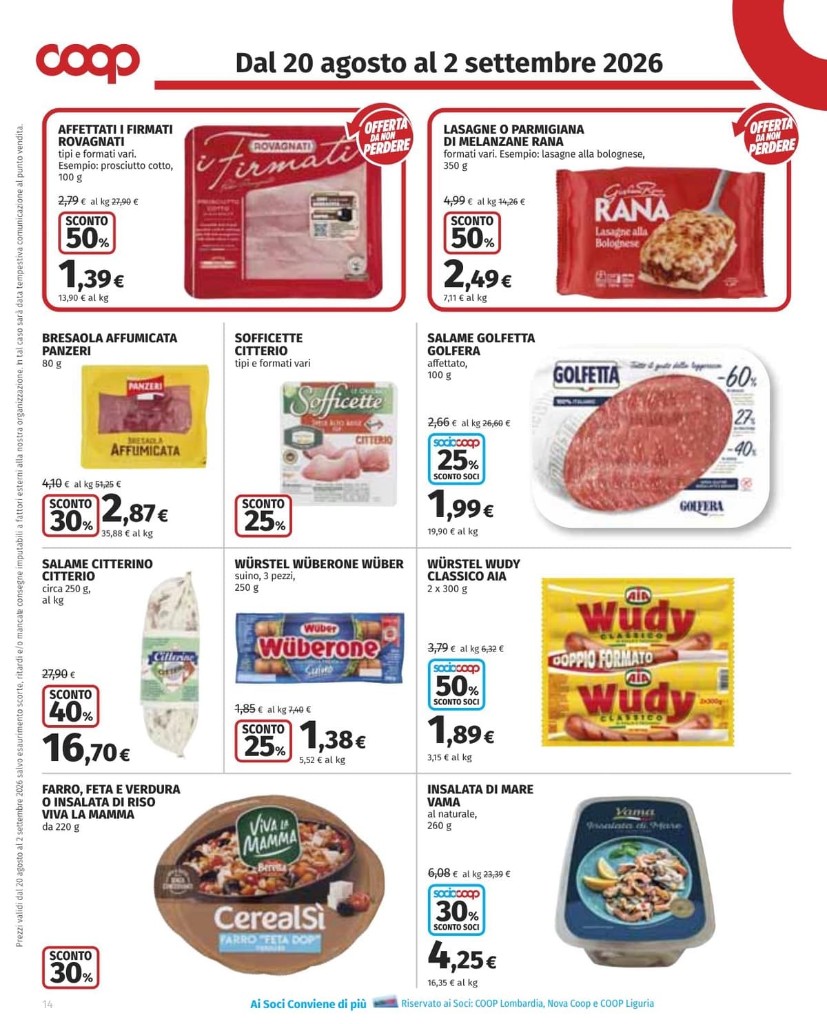 Pagina 14. del volantino Coop - Extra Offerte Superstore(Lombardia)