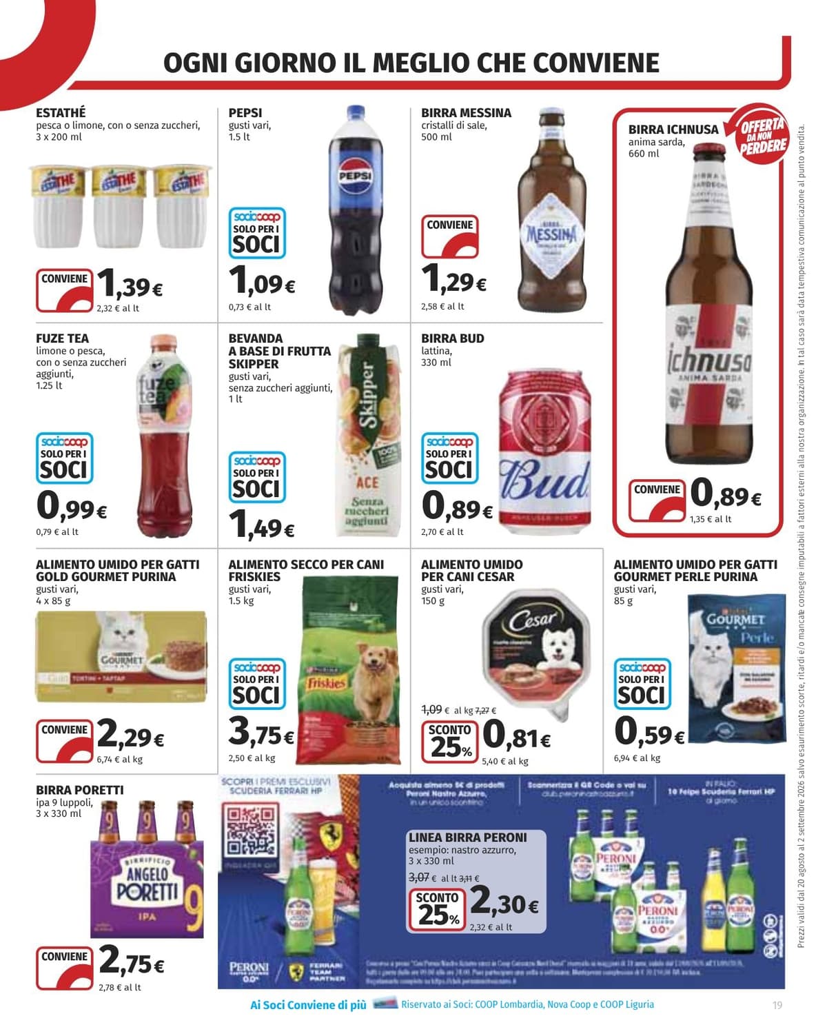 Pagina 19. del volantino Coop - Extra Offerte Superstore(Lombardia) dal 23/08/2026