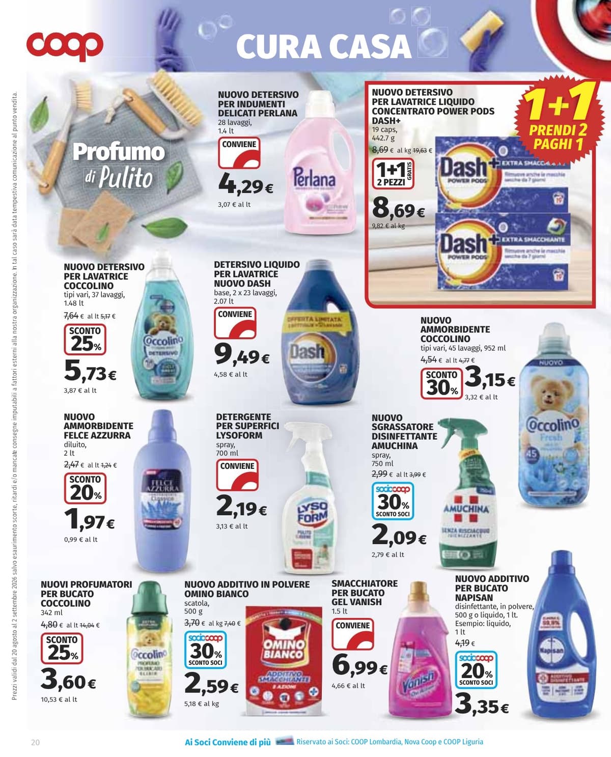 Pagina 20. del volantino Coop - Extra Offerte Superstore(Lombardia) dal 23/08/2026