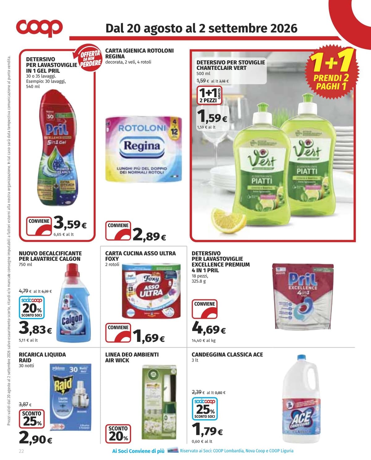 Pagina 22. del volantino Coop - Extra Offerte Superstore(Lombardia) dal 23/08/2026