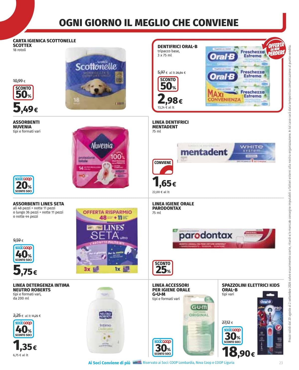 Pagina 23. del volantino Coop - Extra Offerte Superstore(Lombardia)