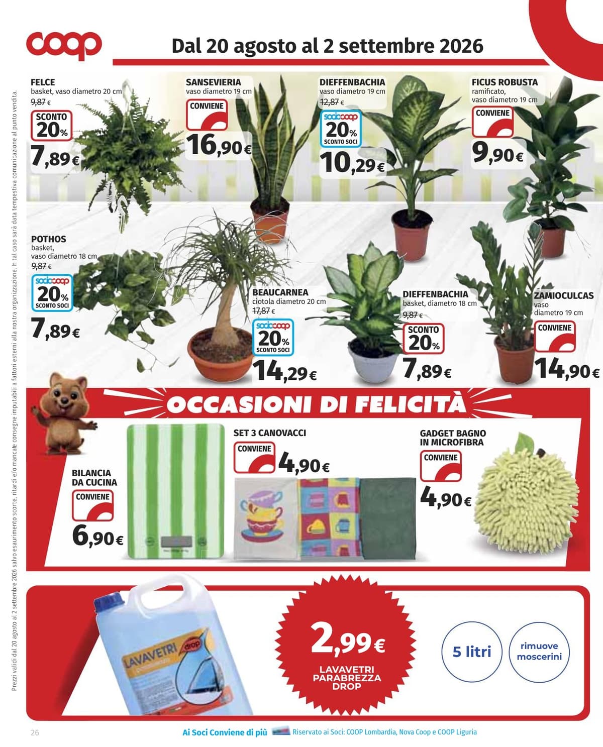 Pagina 26. del volantino Coop - Extra Offerte Superstore(Lombardia) dal 23/08/2026