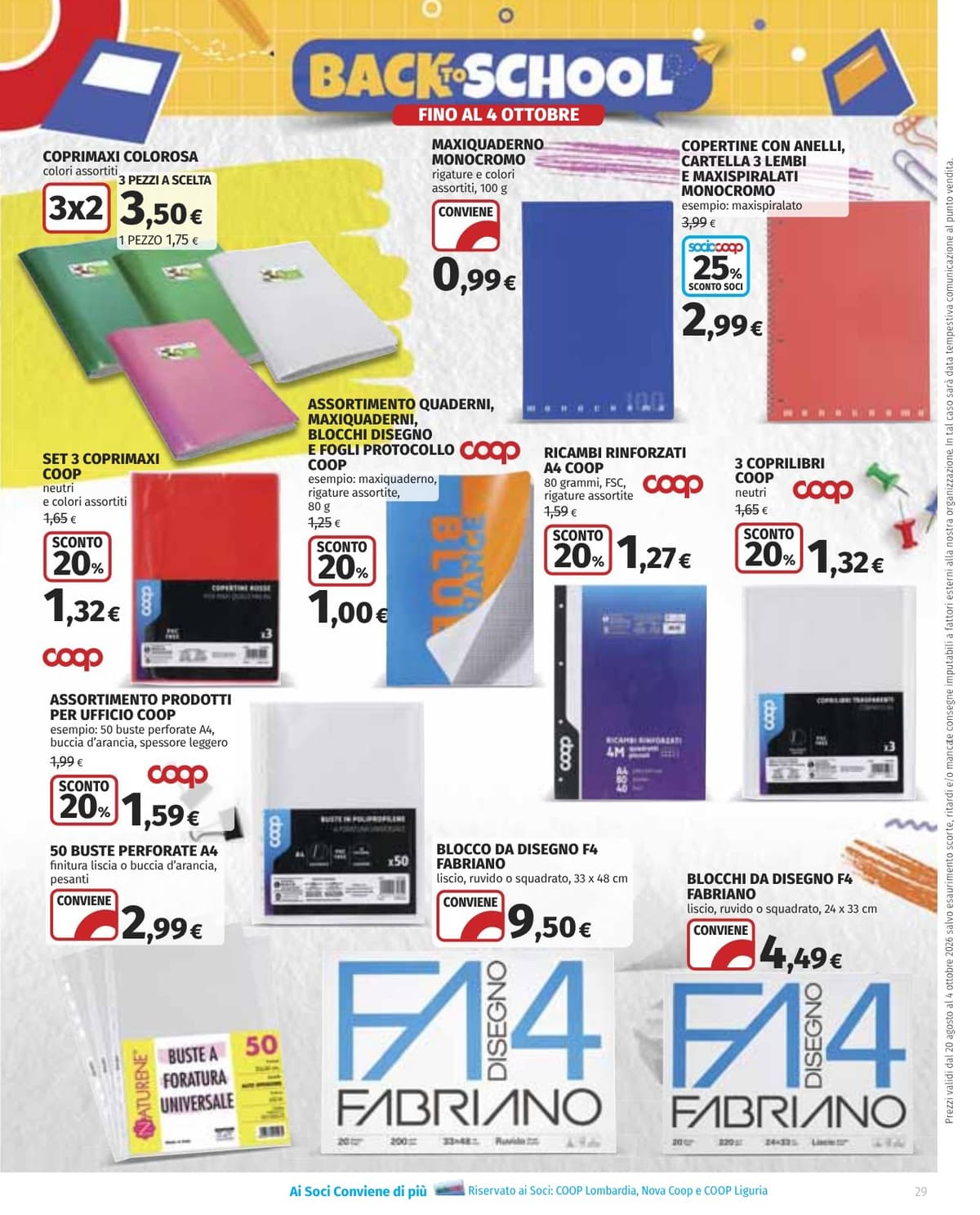 Pagina 29. del volantino Coop - Extra Offerte Superstore(Lombardia) dal 23/08/2026