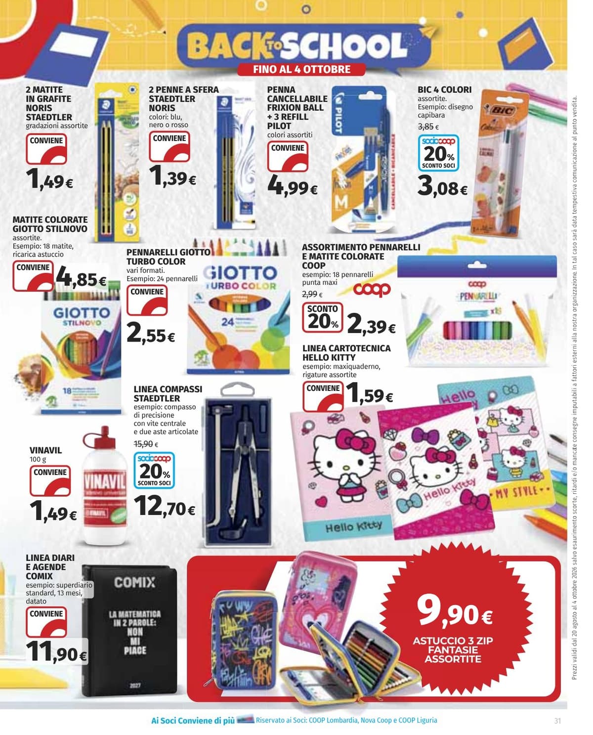 Pagina 31. del volantino Coop - Extra Offerte Superstore(Lombardia) dal 23/08/2026