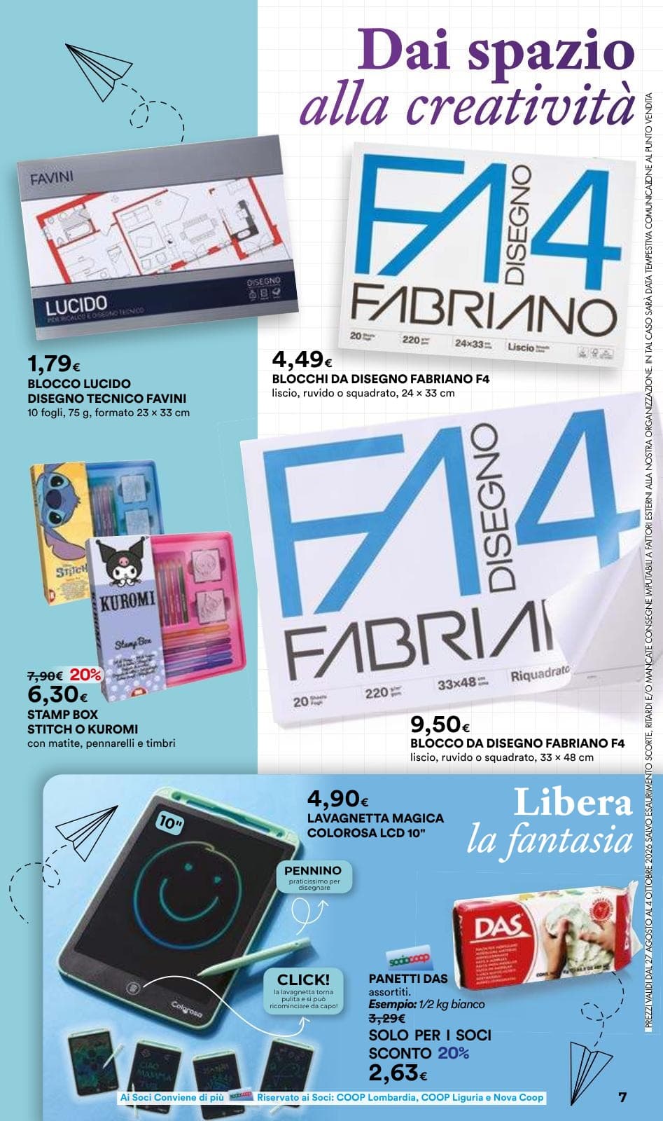 Pagina 7. del volantino Coop - Scuola (Lombardia) dal 28/08/2026