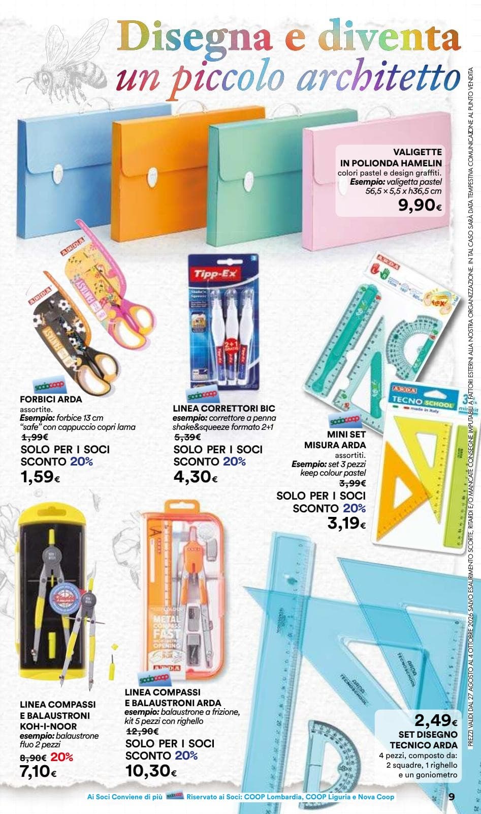 Pagina 9. del volantino Coop - Scuola (Lombardia) dal 28/08/2026