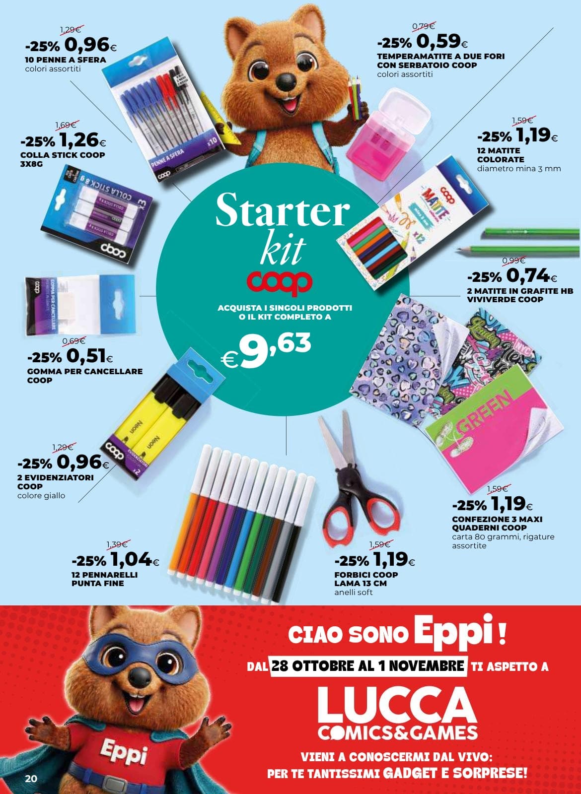 Pagina 20. del volantino Coop - Un rientro felice